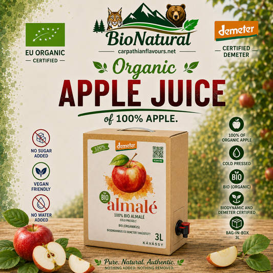 Demeter Bio Cold Pressed Apple Juice Bag-in-Box 3L and 5L