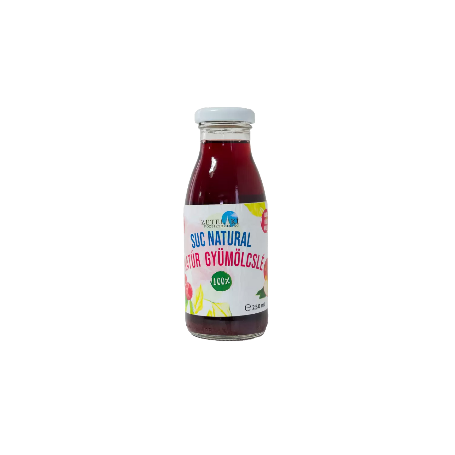 Apple with Raspberry juice - 100% pure natural  - 250 ml