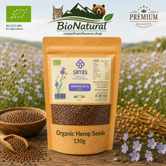 Bio Hemp Seeds (raw, organic) - 150g