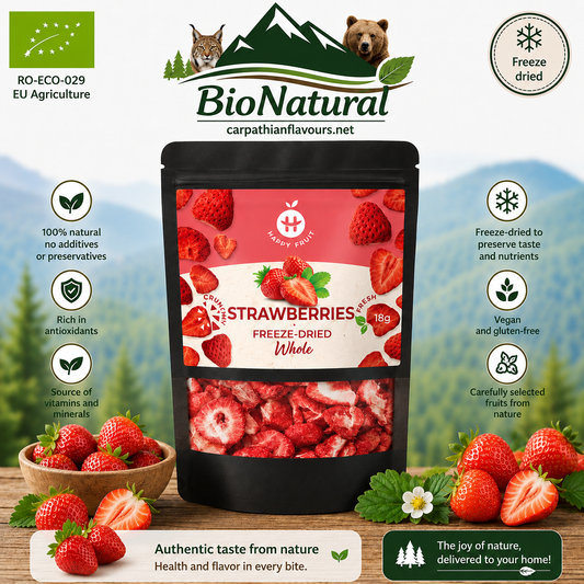 Freeze Dried - Bio Strawberry 18g