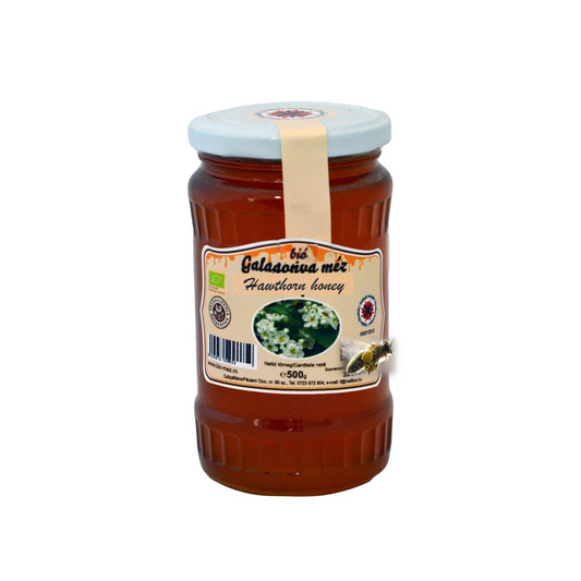 Bio Hawthorn Honey  -  Bio Weißdorn Honig  - 500g