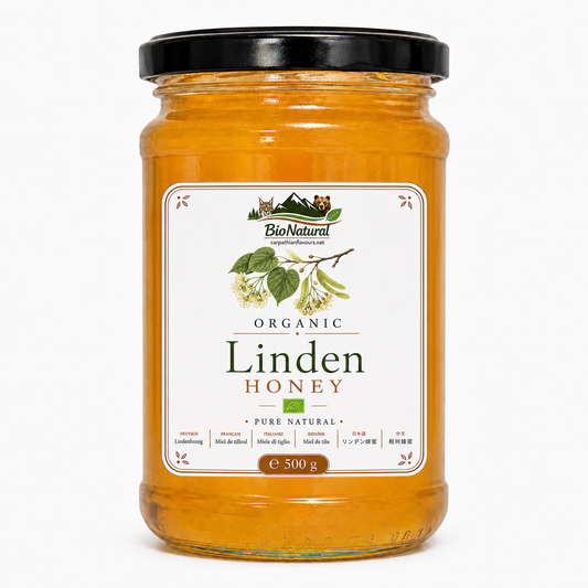 Organic Linden Honey - 500g