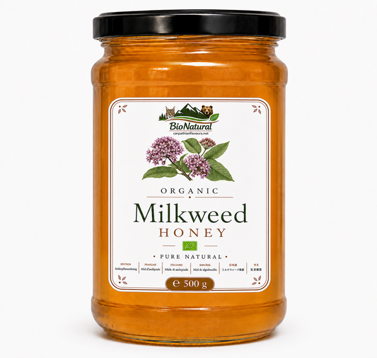 Organic Milkweed Honey - 500g