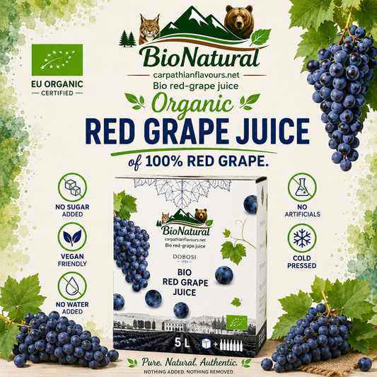 Bio red grape juice (of 100% grape) - 5L BiB