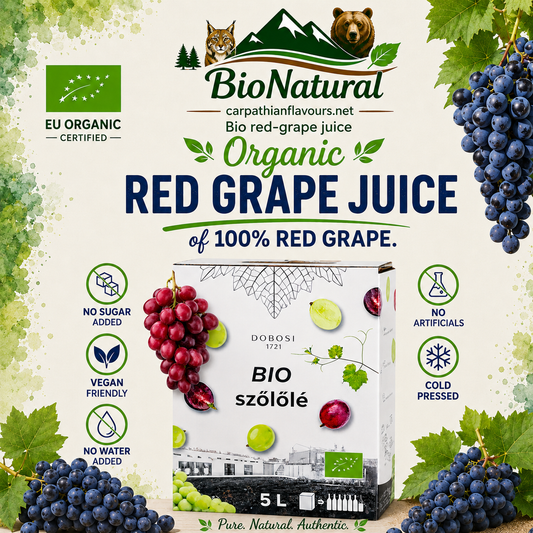 Bio red grape juice (of 100% grape) - 5L BiB