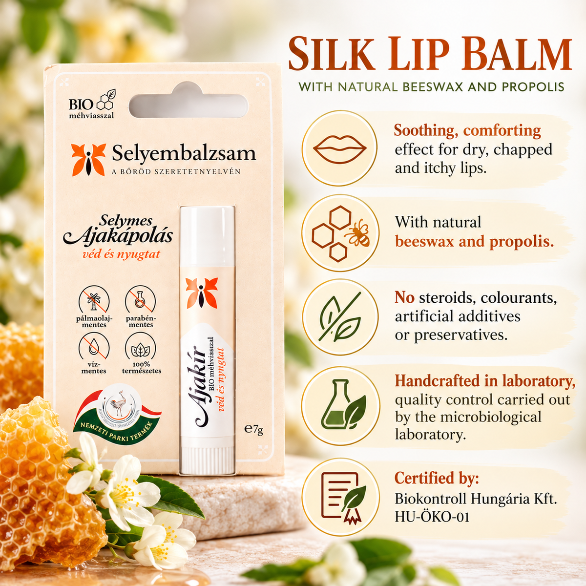 Bio Silk Lip Balm - 7g
