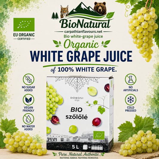 Bio white grape juice (of 100% grape) - 5L BiB