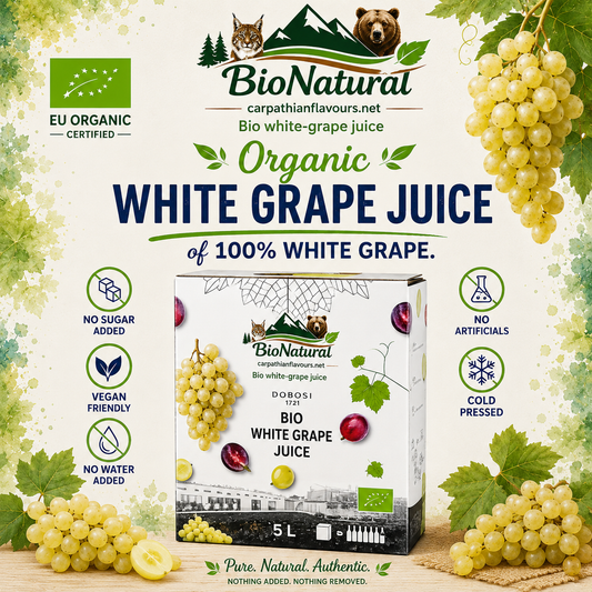Bio white grape juice (of 100% grape) - 5L BiB